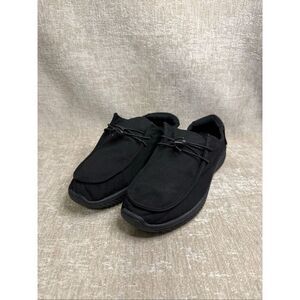 Laforst Women's Canvas Casual Boat Loafer Comfort Shoes Black Size 8